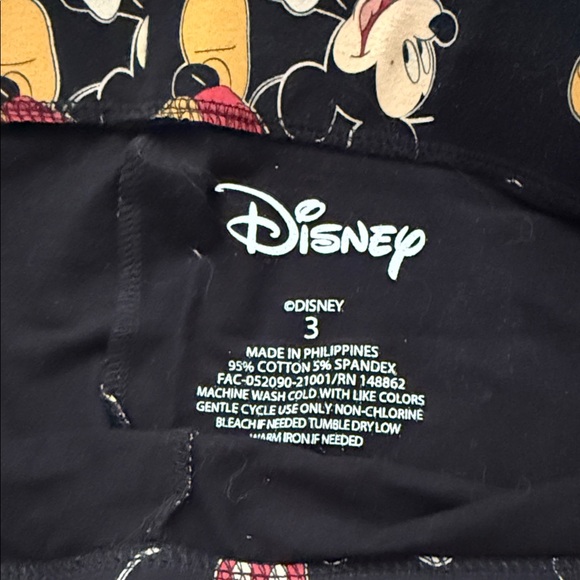 Disney Mickey Mouse Bike Shorts Plus Size - Picture 2 of 4